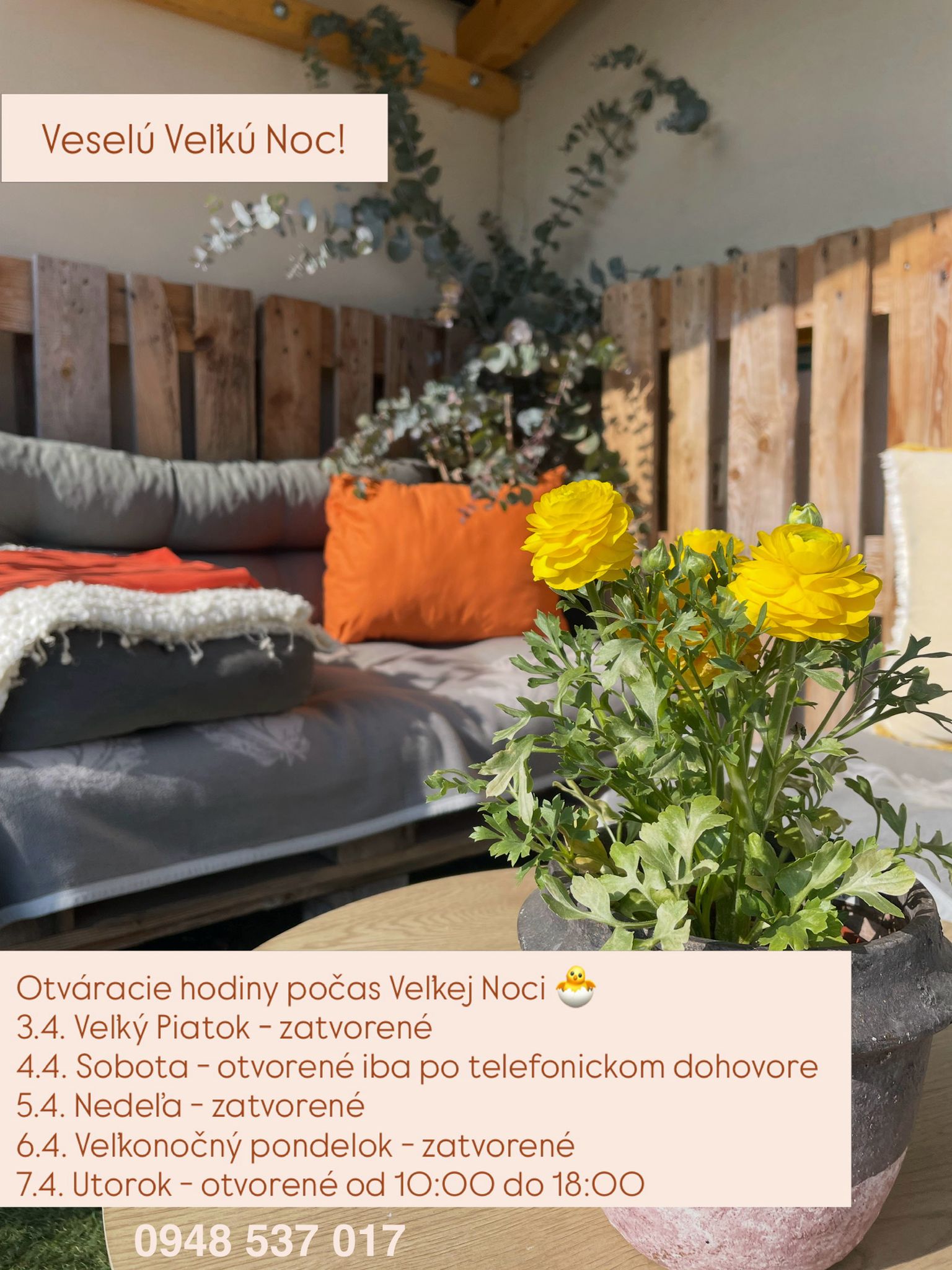 Otváracie hodiny počas Veľkej Noci